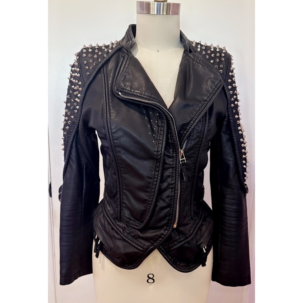Studded Leather Jacket
